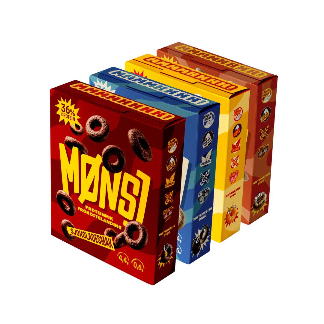 MØNSJ Frokostblanding